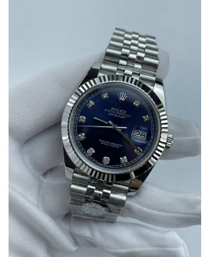 (준비완료/특급배송)NO.3589/롤렉스 데이저스트 41 블루 청텐포 10p 126334 QP공장